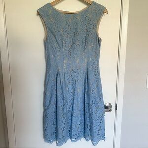 Vince Camuto Light Blue Lace Dress Size 8
